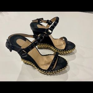 Christian Louboutin Trendy Wedge with Studs